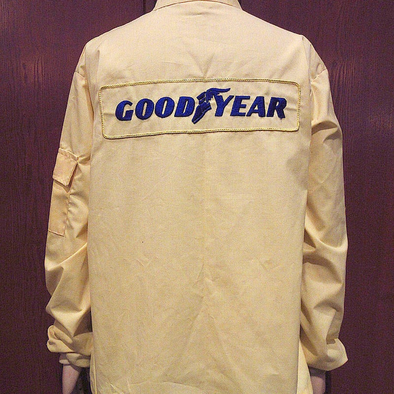 ビンテージ70's○GOOD YEARワッペン&刺繍入りレーシング ビンテージ70's○GOOD YEARワッペン&刺繍入りレーシング