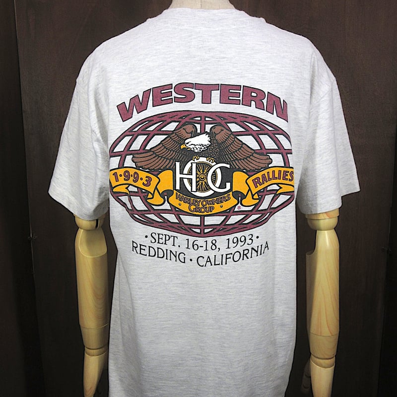 ビンテージ90's○HARLEY-DAVIDSON 10th ANNIVERSARYプリントT