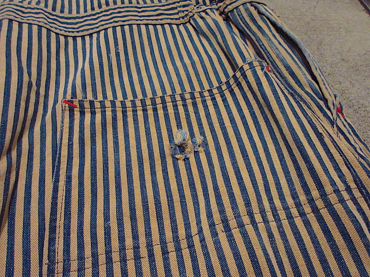 ビンテージ50's○PENNEY'S BIG MACエクスプレスストライプ