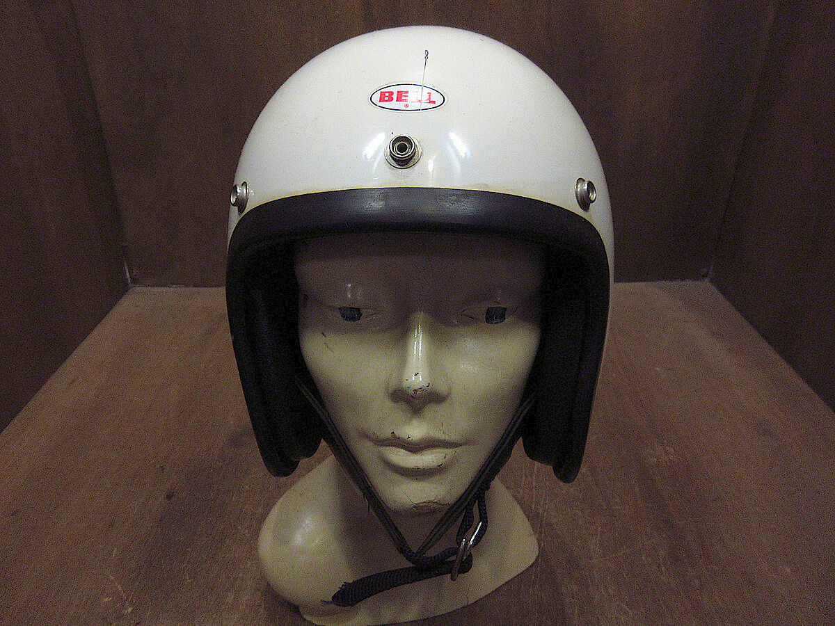 ビンテージ60's○BELL 500-TXジェットヘルメット白size 7 1/8○22100
