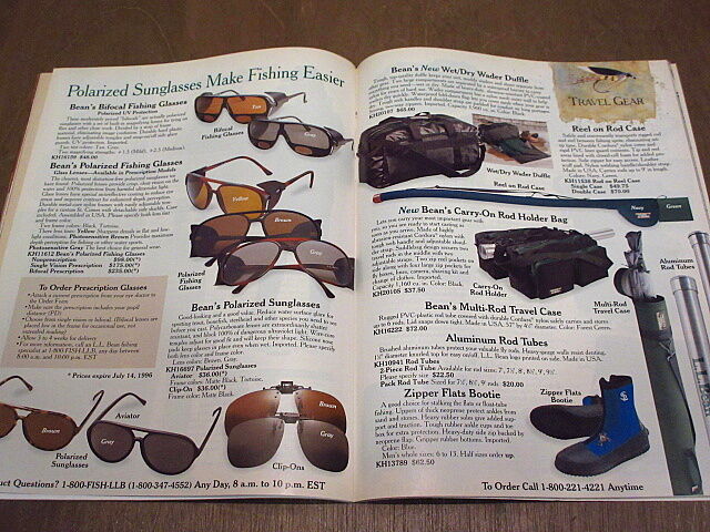 LLBean 1979年　カタログ ビンテージ80's○L.L.Bean 1989年フライフィッシングカタログ
