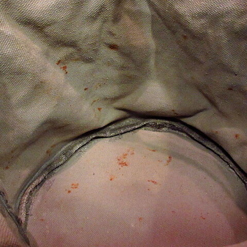 ビンテージ40's○USミリタリーコットンキャンバスバケツ○201028n7-bag