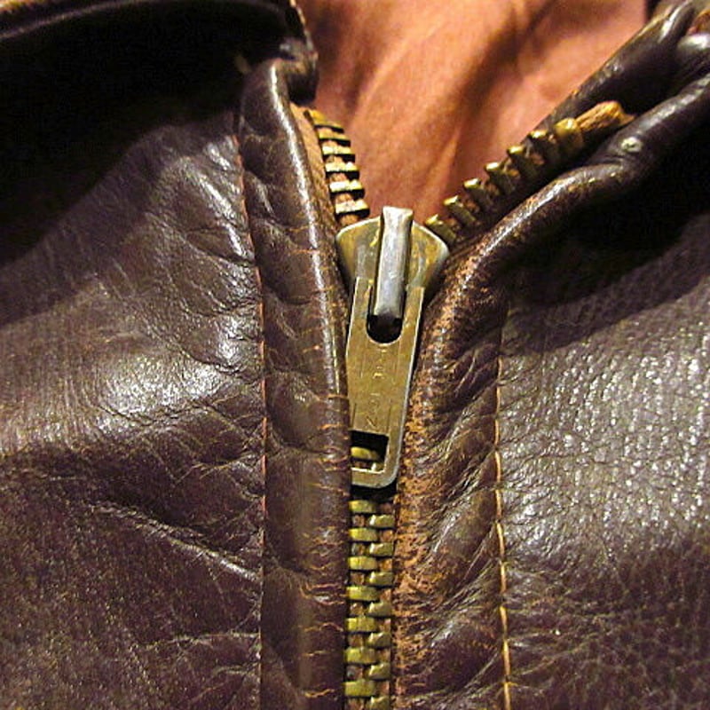 ビンテージ40's50's○ホースハイドスポーツジャケット茶○210119s5-m