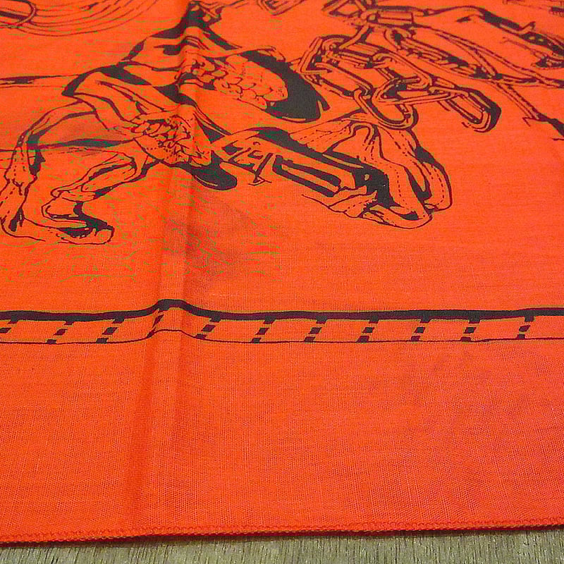 ビンテージ80's○REI 50周年記念バンダナ赤○220627i5-bnd 1980sアウト