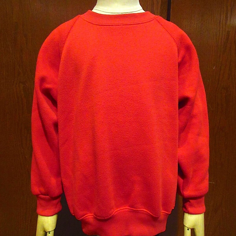 ビンテージ90's○Norsport Kidsキッズ裏起毛ラグランスウェット