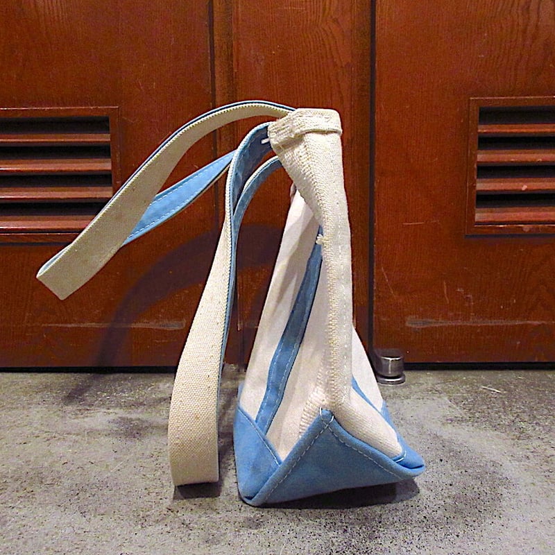 ビンテージ○L.L.Bean刺繍入りロングハンドルキャンバストートバッグ