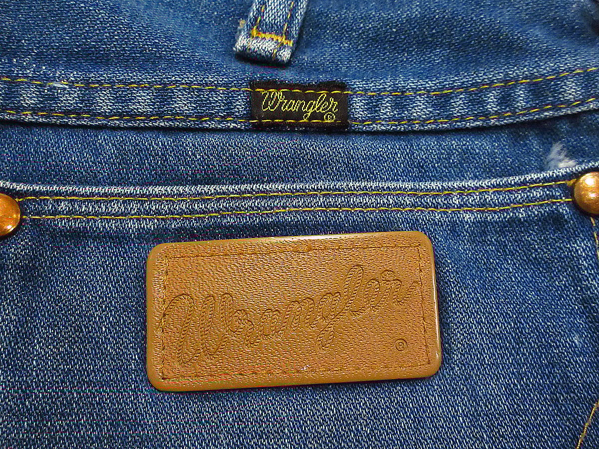 ビンテージ70's○Wrangler 11MWZ or 13MWZ実寸W77cm○240710 ビンテージ70's○Wrangler 11MWZ or 13MWZ実寸W77cm○240710