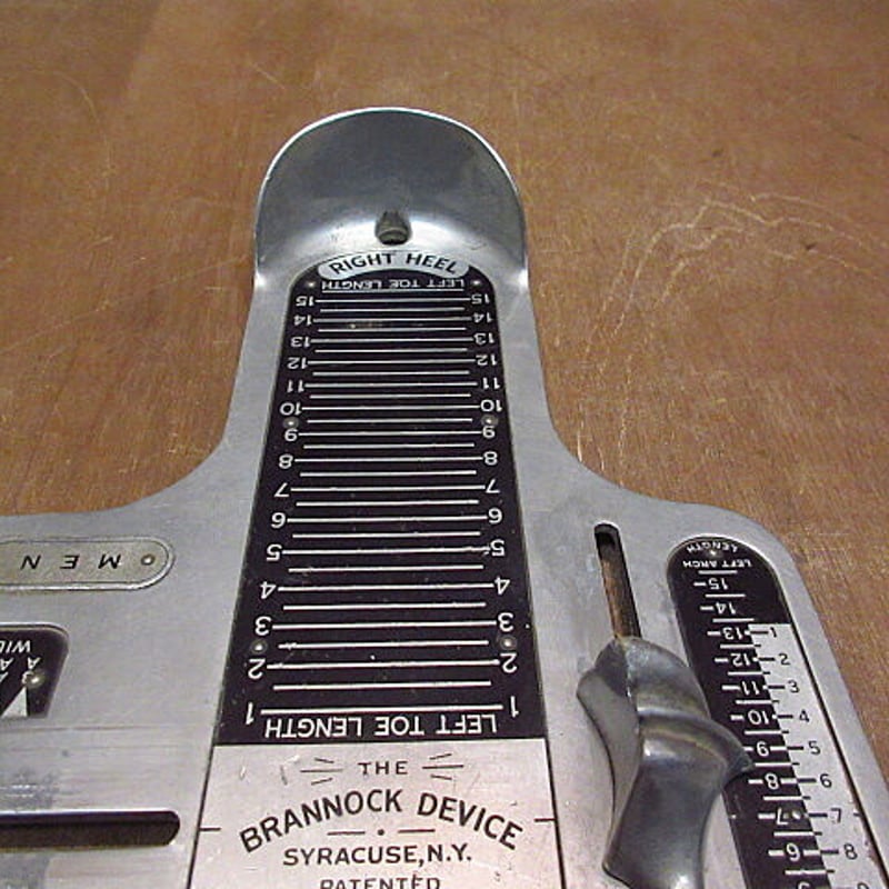 ビンテージ○THE BRANNOCK DEVICEフットメジャー○210225n4-otclc