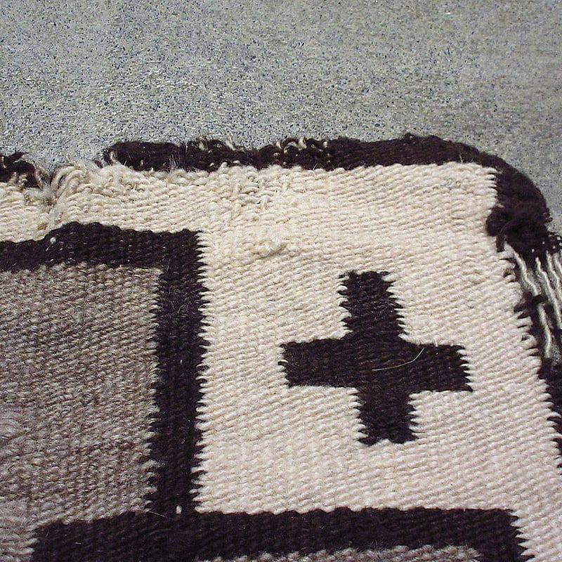ビンテージ~40's○ナバホラグ約129cm×約81cm○240717i8-rug ビンテージ~40's○ナバホラグ約129cm×約81cm○240717i8-rug