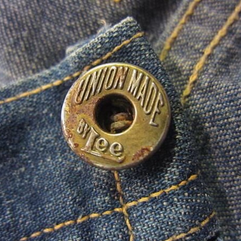 ビンテージ30's40's○LeeバックルバックCOWBOY W68cm○odst 1930s