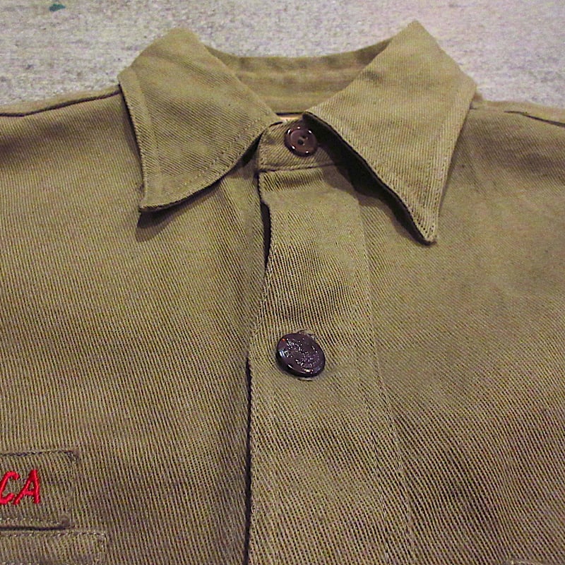 ビンテージ30's40's○BOY SCOUTS OF AMERICAチェンジボタンマチ付き長