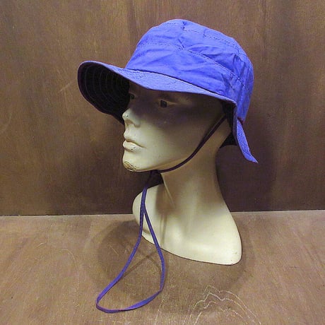 ビンテージ90’s●Columbiaナイロンサファリハット紫size S●220211s5-m-ht-ot 1990sコロンビアアウトドアUSA製パープルメンズ帽子