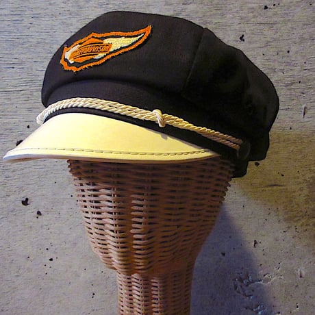 40s Vintage キャスケット ブラウン ウール キャスケット ハット 40s Vintage キャスケット ブラウン ウール キャスケット ハット