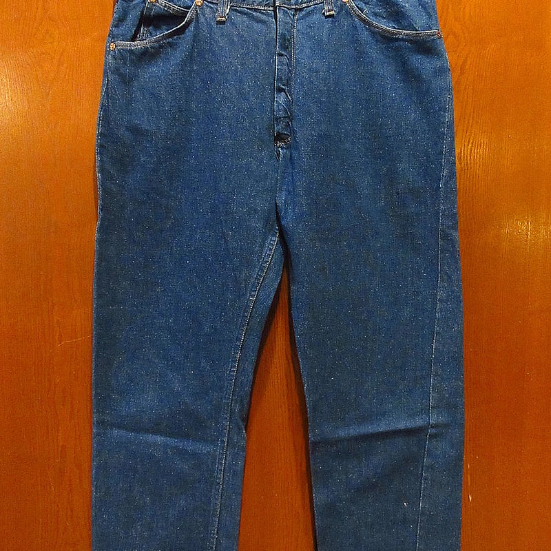 ビンテージ60's70's○Penneys RANCHCRAFTストレートデニムパンツ実寸W8