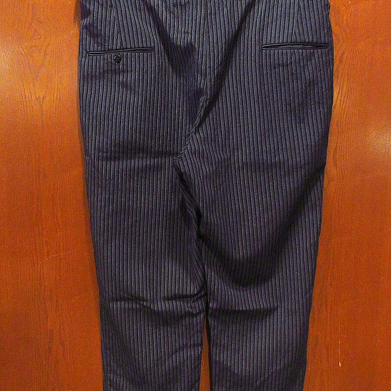 ビンテージ60's70's○MADE IN U.S.A.ストライプウールスラックス ビンテージ60's70's○MADE IN U.S.A.ストライプウールスラックス