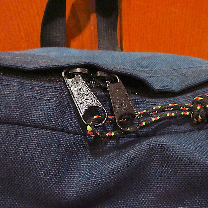 MADE IN U.S.A JANSPORTボトムレザーバックパック 紺○220507r8-b