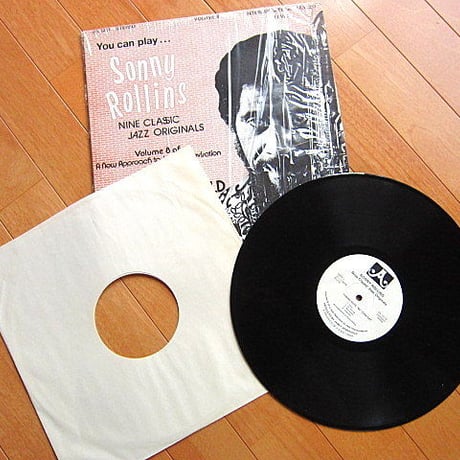 JAMEY AEBERSOLD●Sonny Rollins NINE CLOSSIC JAZZ ORIGINALS シュリンク付きJA 1217●200530t3-rcd-12-jzレコードUS盤