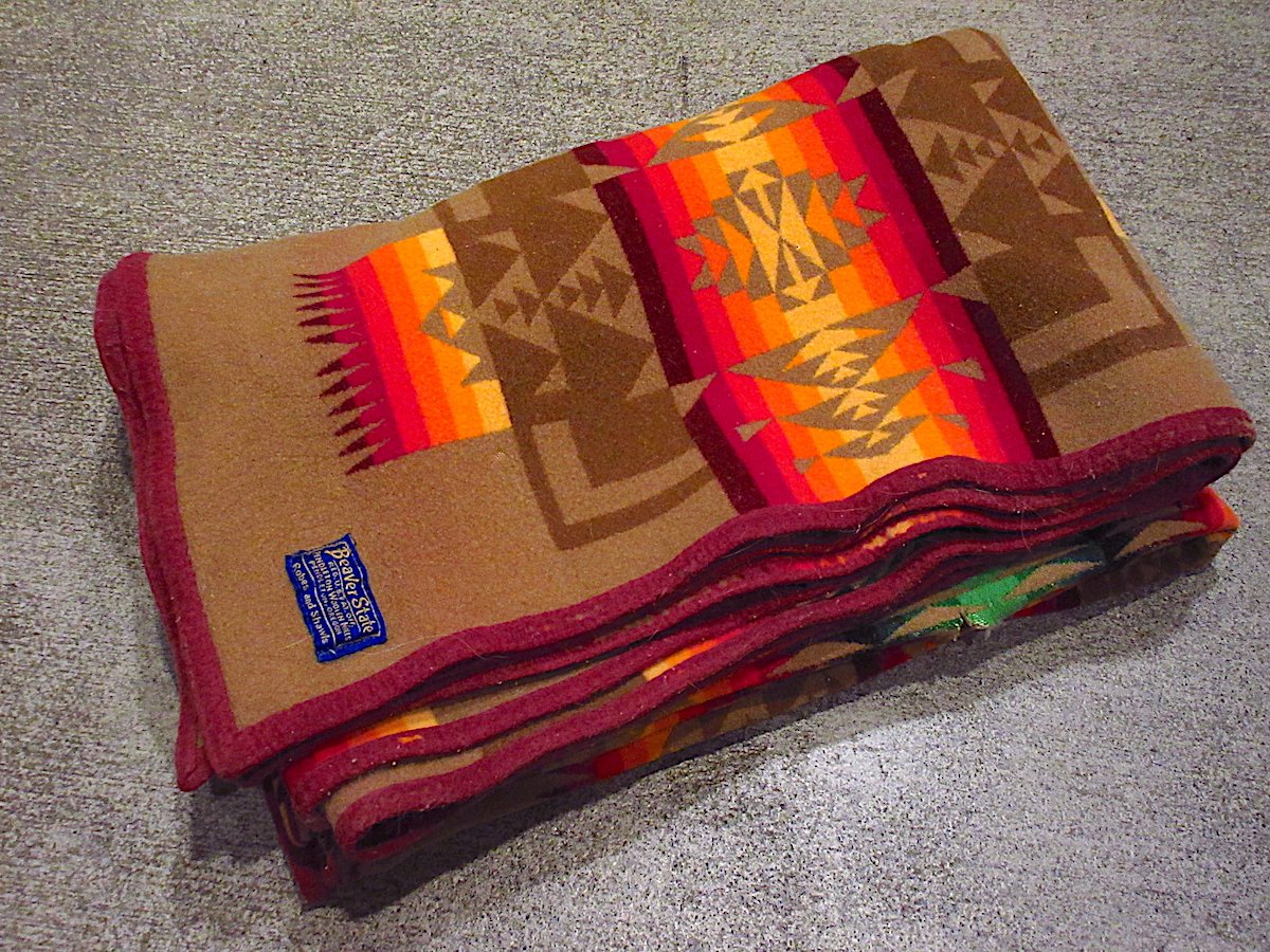 ビンテージ○PENDLETON Beaver Stateネイティブ柄ウール ビンテージ○PENDLETON Beaver Stateネイティブ柄ウール