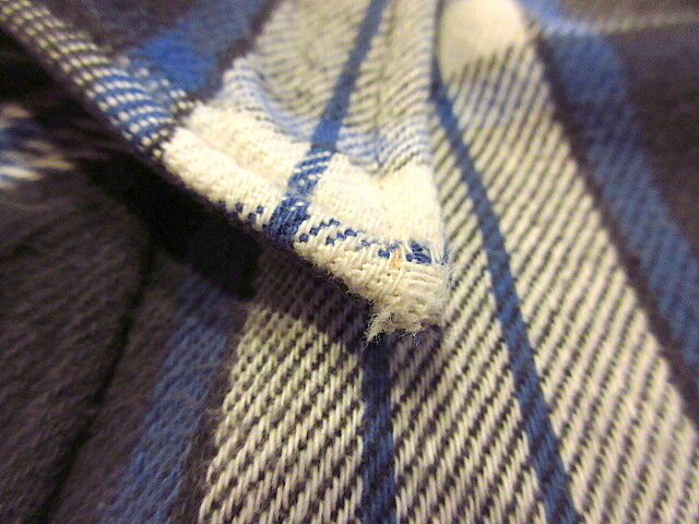 ビンテージ80's○BIG MAC STJOHN'SBAYチェックヘビーネルシャツ青size