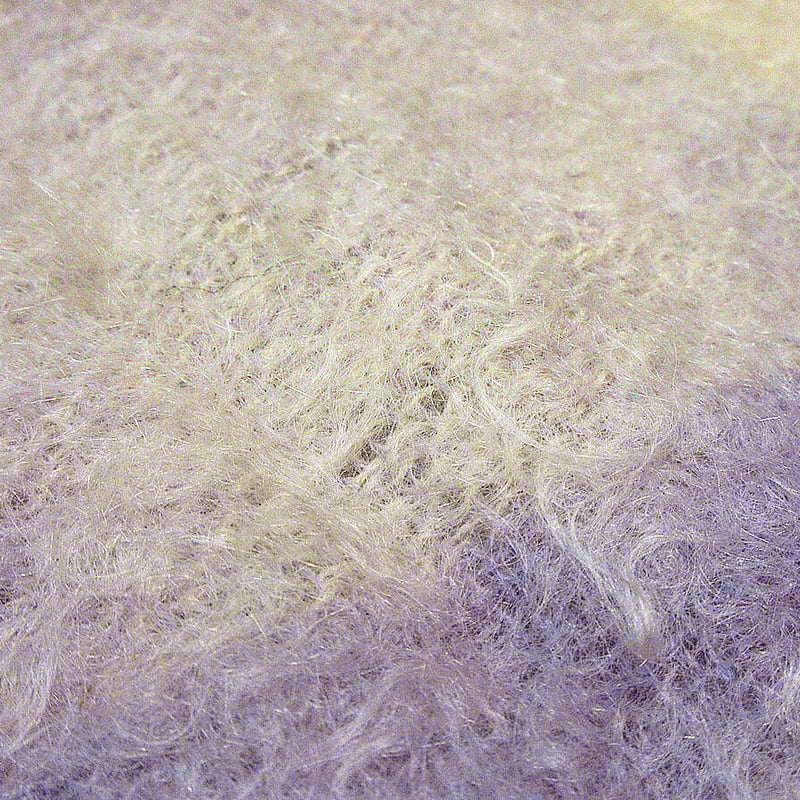 ビンテージ70's○チェックモヘアブランケットsize 約103cm×約92cm