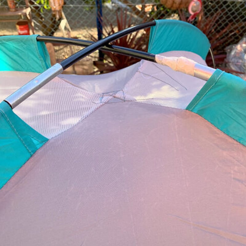 ビンテージ○Texsport ナイロンドームテント紫○210126f2-otdeqp