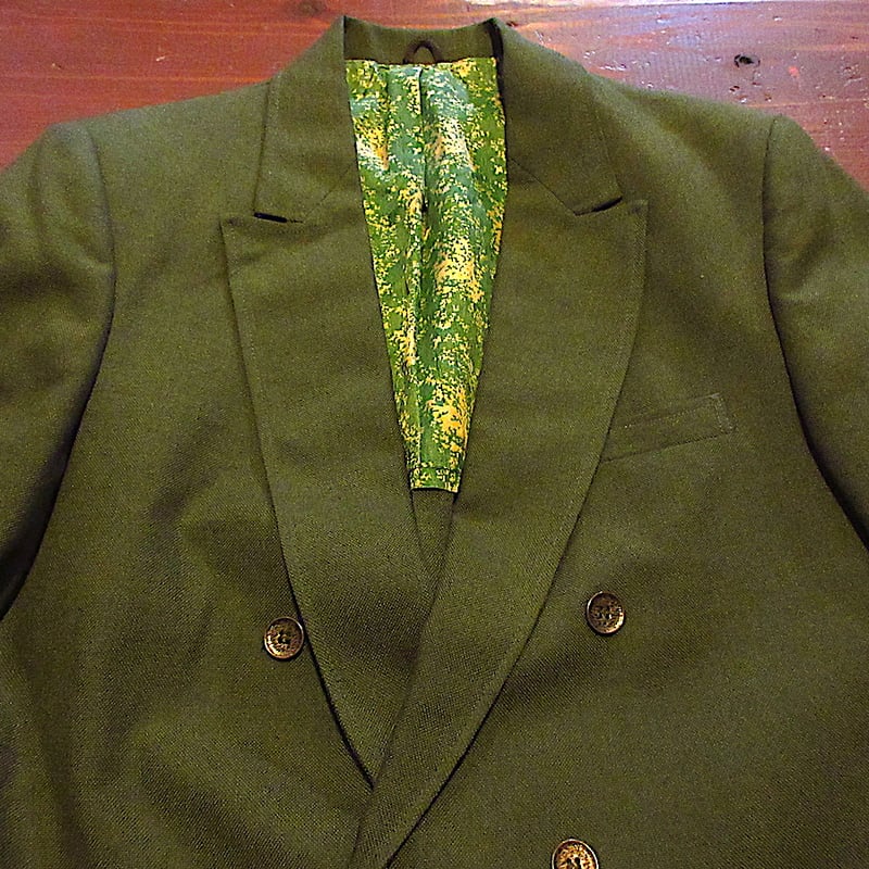 ビンテージ60's70's○ダブルブレストテーラードジャケット○260213d5-m