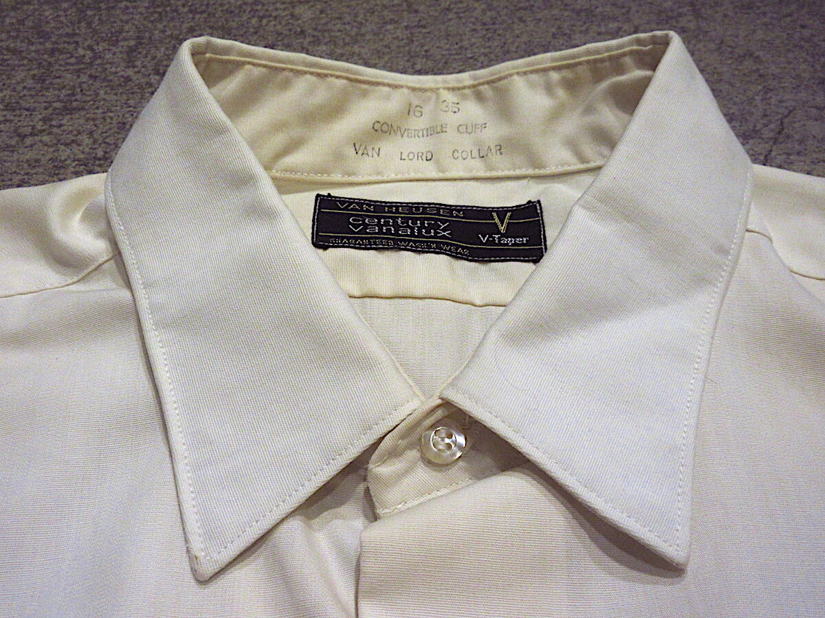 60s VINTAGE Van Heusen ヴァンヒューゼン シャツ サイズM 1960's 