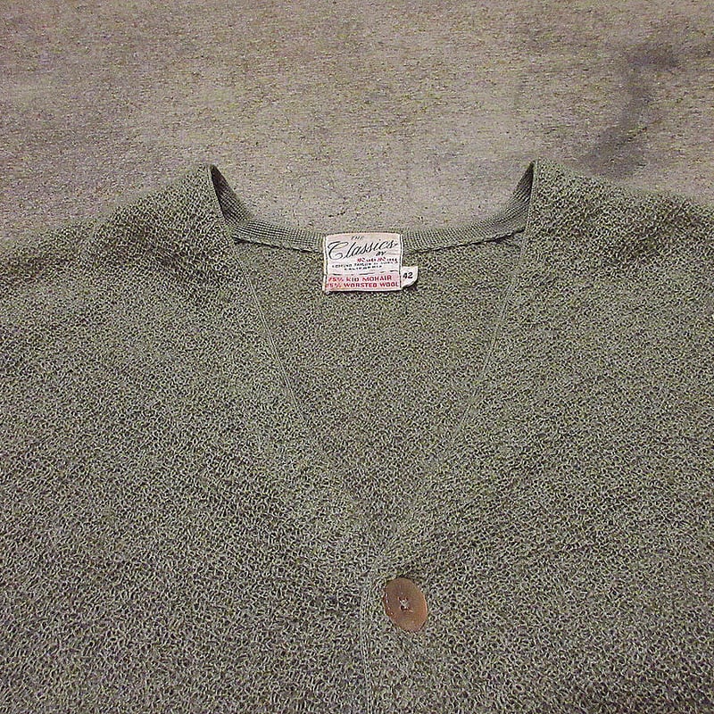 60s VINTAGE ヴィンテージ BABY KIDモヘア100%カーディガン 60s VINTAGE ヴィンテージ BABY KIDモヘア100%カーディガン 楽天市場