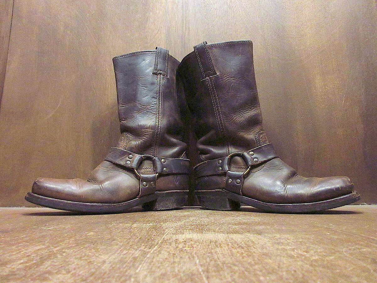 FRYE 本革 レザーブーツ リングハーネス ブラック 2025年最新】Yahoo!オークション -frye リングブーツの中古品
