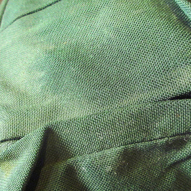 ビンテージ90's○EASTPAKボトムレザーナイロンバックパック緑