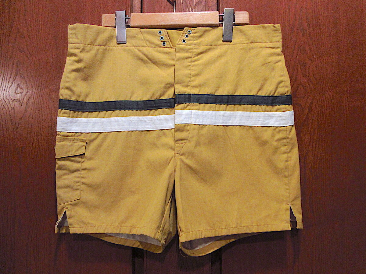 70's アロハショーツ 和柄 USA製（HAWAII製） 70年代 70s ハワイ製 アロハシャツ 開襟 オープンカラー 水色