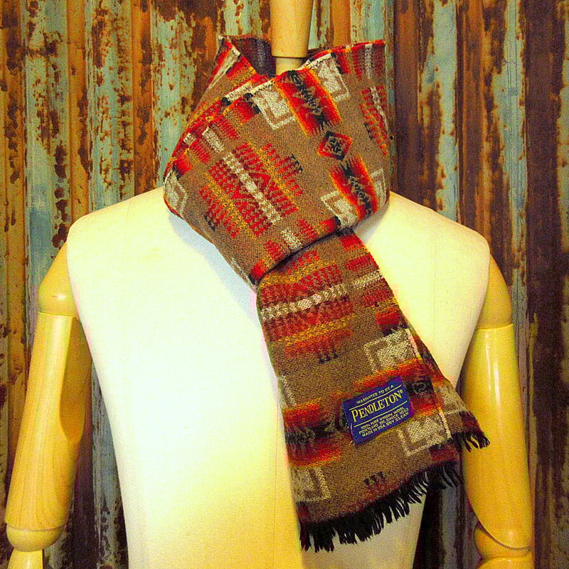 PENDLETON ペンドルトン マフラー ネイティヴ柄 PENDLETON(ペン