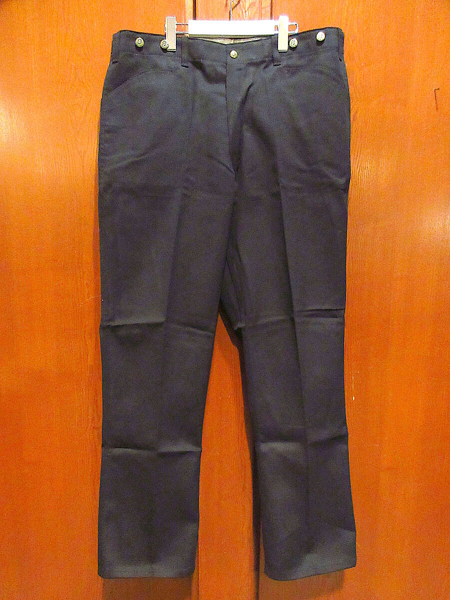 ビンテージ90's○DEADSTOCK BEN DAVISワークパンツ黒表記W40 L34○2
