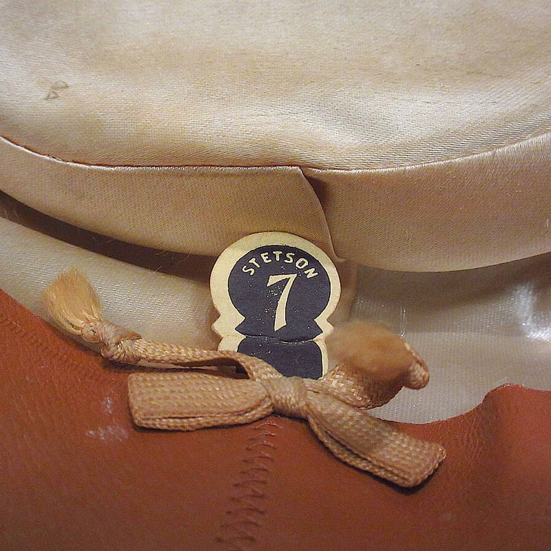 ビンテージ40's○Royal Stetson Whippetフェドラハットベージュ ビンテージ40's○Royal Stetson Whippetフェドラハットベージュ