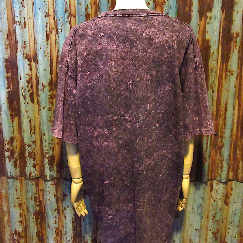 ビンテージ90's○NASHVILLEケミカルオーバーダイTシャツsize L/XL○2603