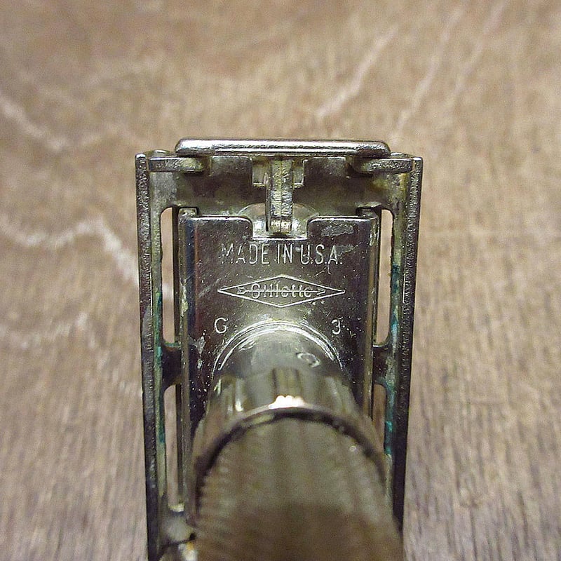 ビンテージ60's○Gillette Fatboy Adjustable G3レイザー○240