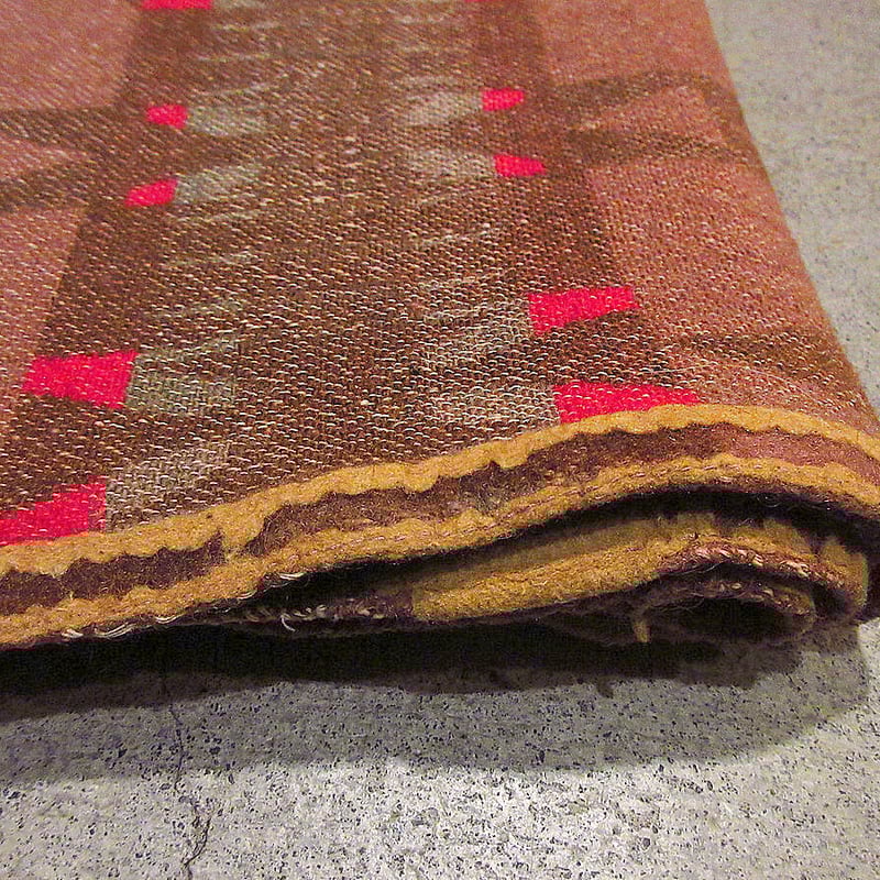 ビンテージ30's○PENDLETONネイティブ柄ウールブランケットsize ビンテージ30's○PENDLETONネイティブ柄ウールブランケットsize