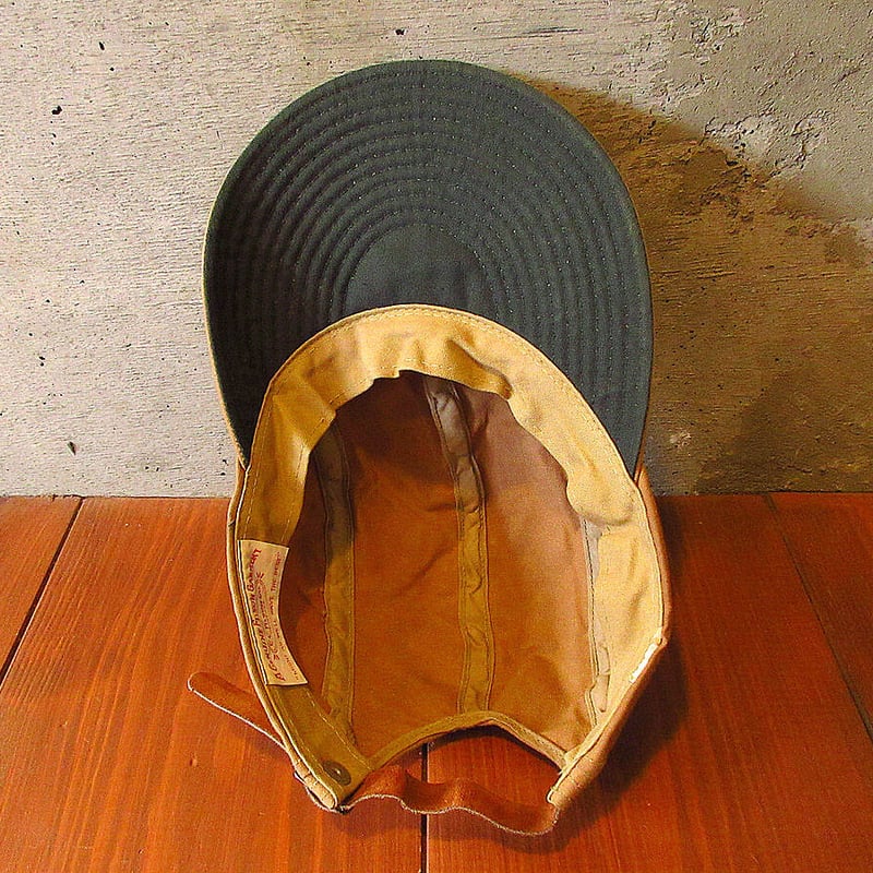 ビンテージ90's○FILSONロングビルオイルドコットンキャップ○230919k7