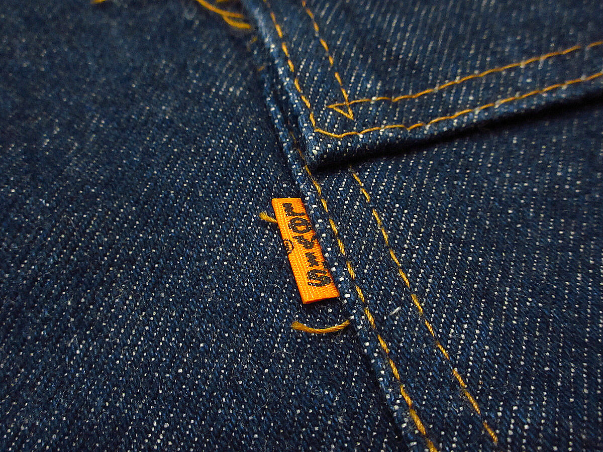 ビンテージ70's○DEADSTOCK Levi'sブーツカットデニムブッシュ ビンテージ70's○DEADSTOCK Levi'sブーツカットデニムブッシュ
