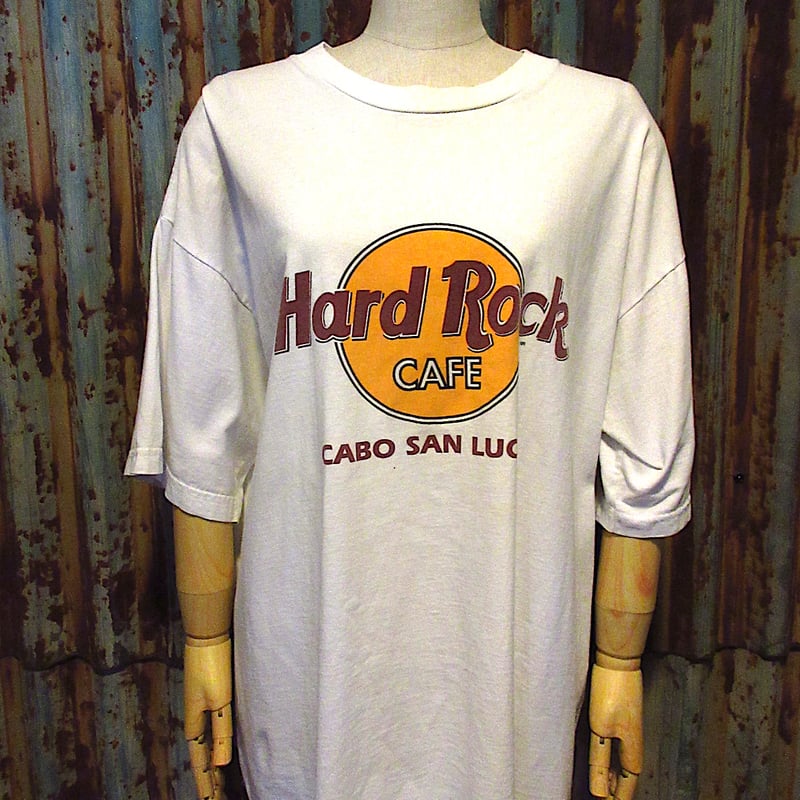 ビンテージ90's○Hard Rock CAFE CABO SAN LUCASプリントTシャツ