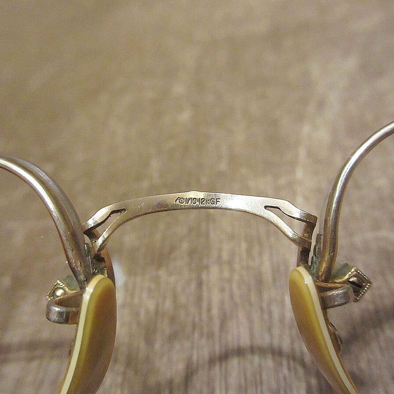 ビンテージ40's○ケース付きAmerican Optical 1/10 12KGF NUMO