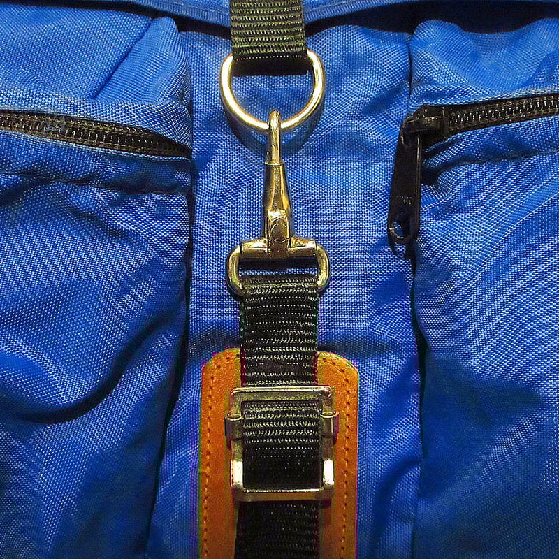 温泉天国様 LANGE バックパック 青 温泉天国様 LANGE バックパック 青