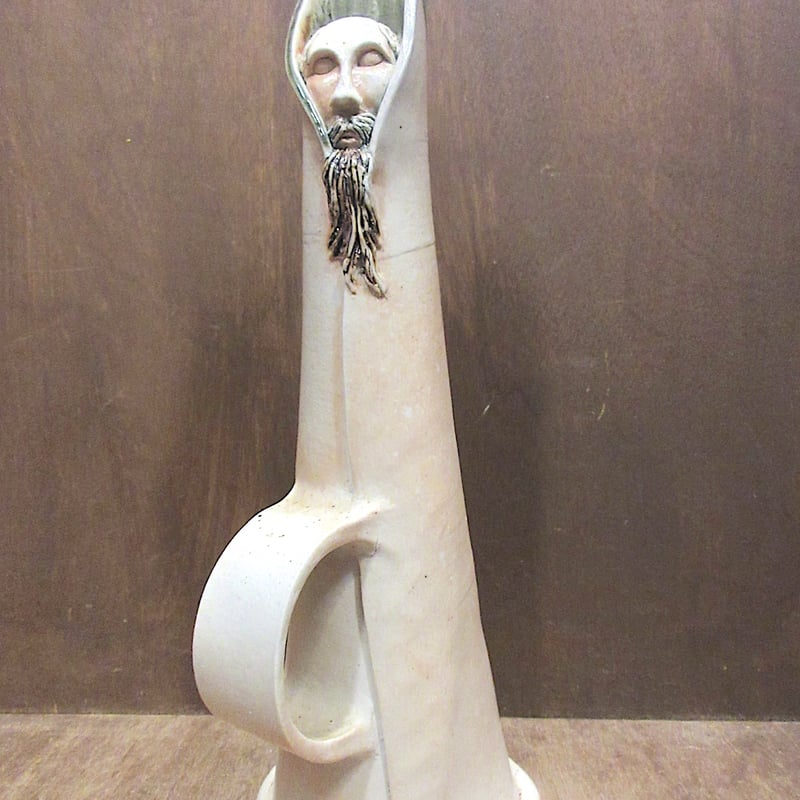 アンティーク調雑貨　レジンフラワーベース　超特大 ビンテージ○セラミックフラワーベース○251016z1-otclct花瓶レトロ