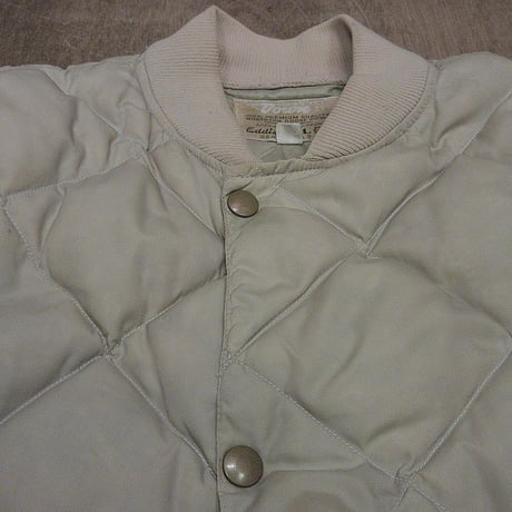 ビンテージ50's●Eddie Bauerキルティングダウンジャケットsize M●241119j5-m-jk-ot古着1950sエディバウアー雪タグ初期
