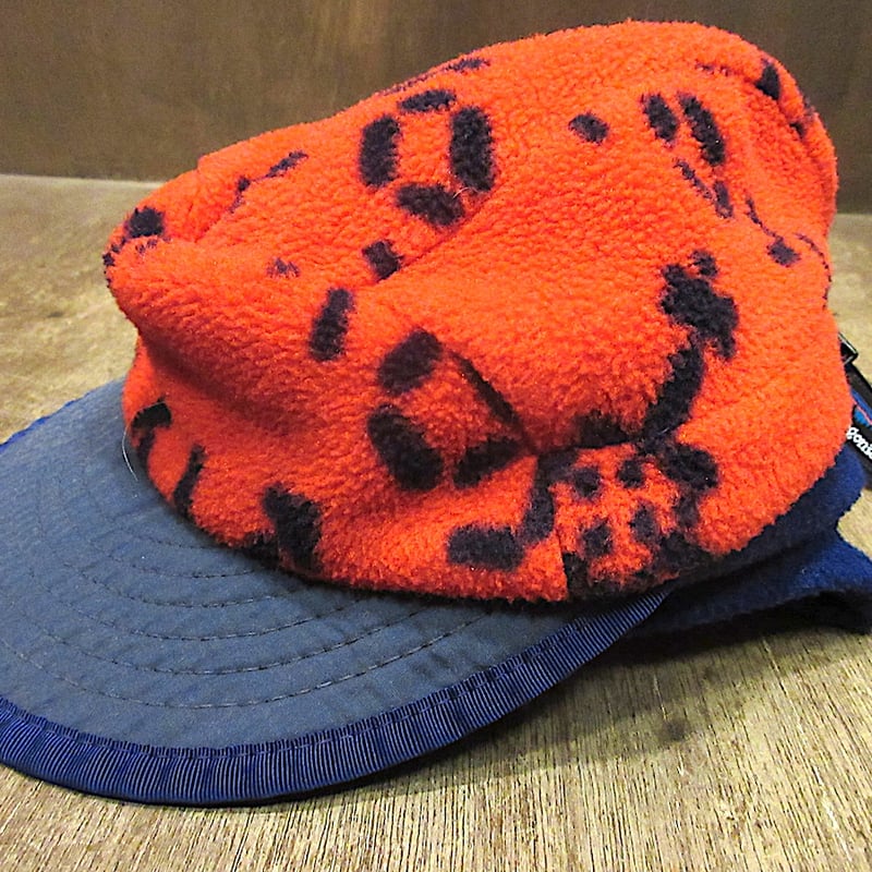 ビンテージ90's○Patagonia雪無しタグシンチラダックビルキャップsize