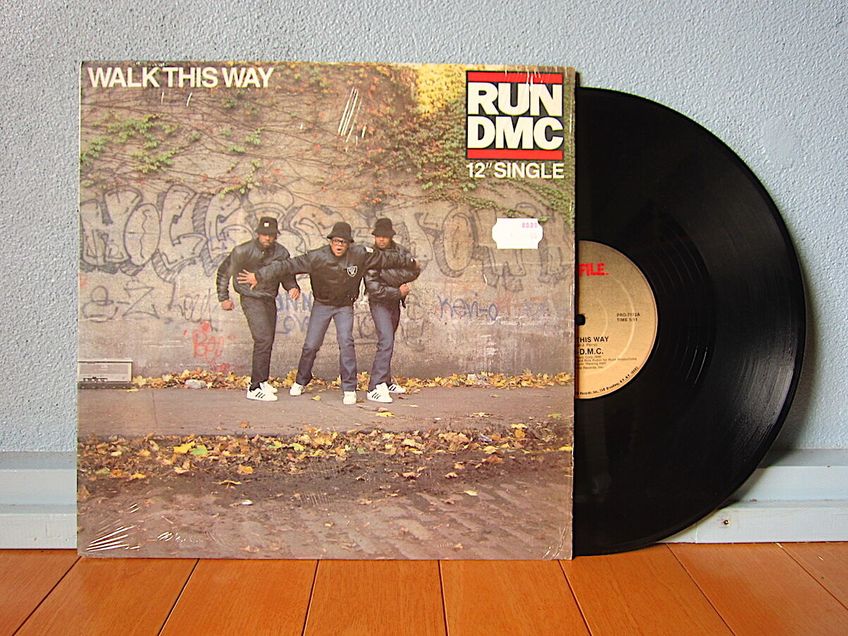 RUN D.M.C.○WALK THIS WAYシュリンク付きPROFILE RECORDS