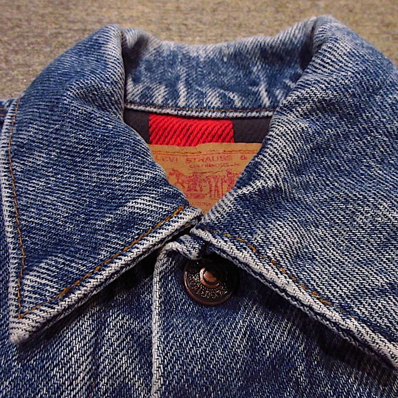 Levi's リーバイス70702 デニムジャケット　1st復刻80s 38㌅USEDにて出品となります