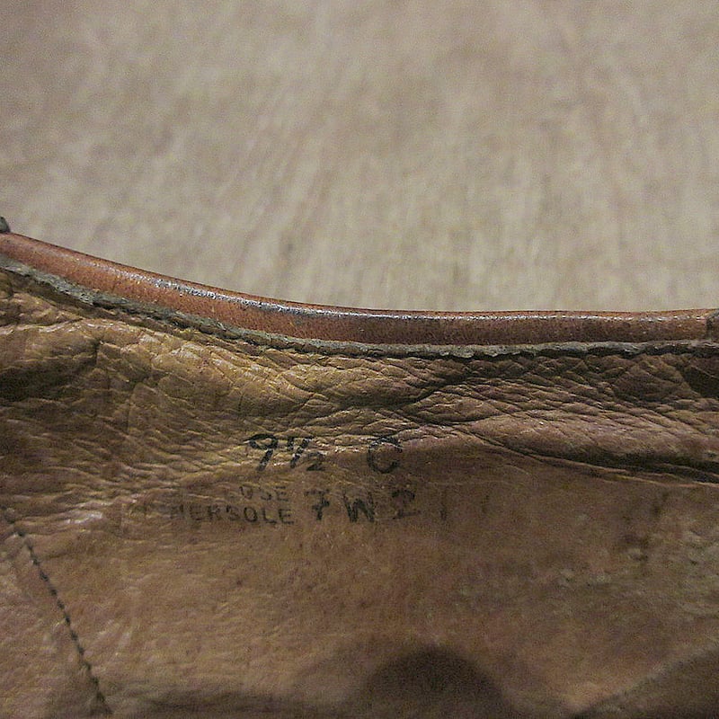 ビンテージ70's○Church's外羽根式サドルシューズ茶size 9 1/2 C ビンテージ70's○Church's外羽根式サドルシューズ茶size 9 1/2 C