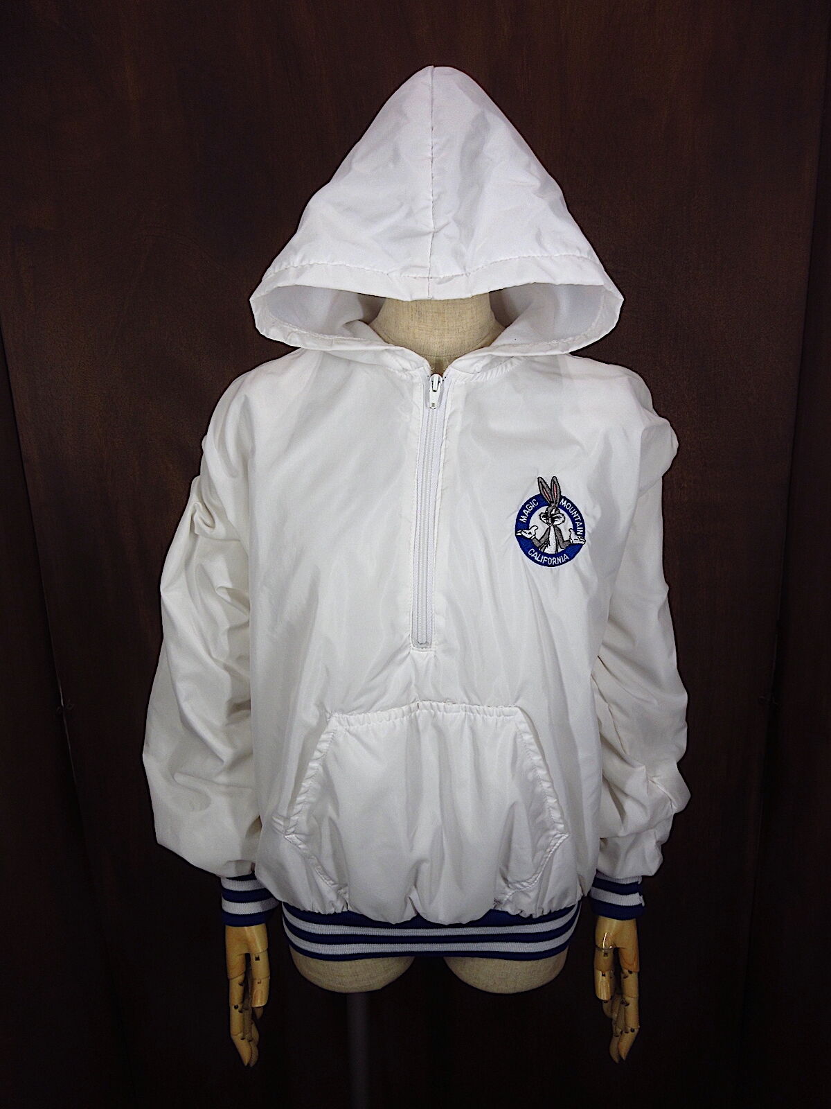 ビンテージ80's90's○バックスバニーワッペン付きハーフジップ ビンテージ80's90's○バックスバニーワッペン付きハーフジップ
