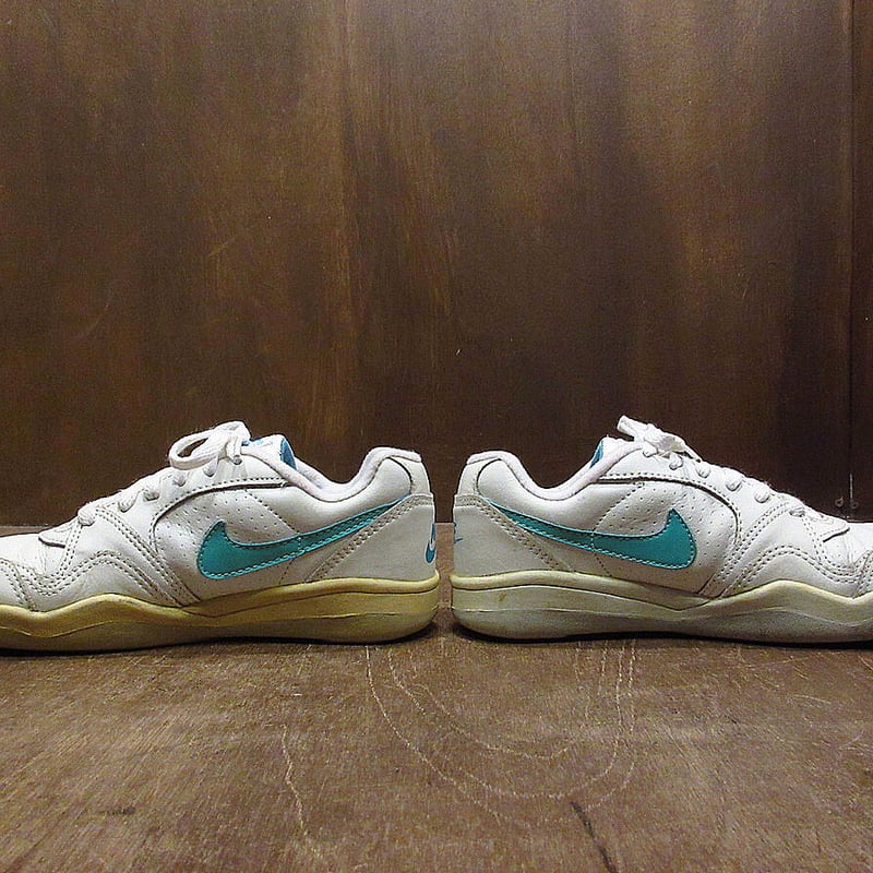 NIKE ホワイトレザー ジッパースニーカー ナイキ ブレーザー ミドルカット'77 ホワイトレザーシルバー